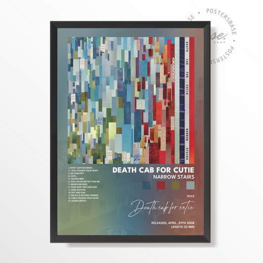 death cab for cutie Narrow Stairs poster