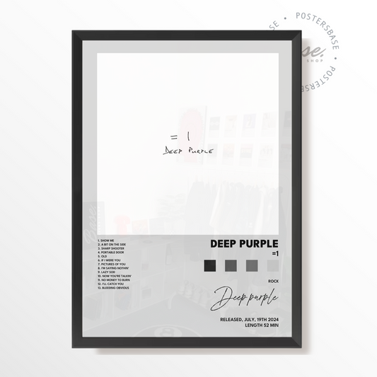 deep purple 1 poster