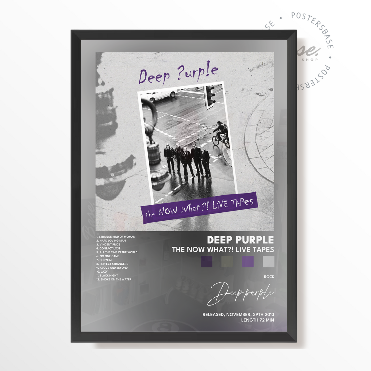 deep purple The Now What Live Tapes poster