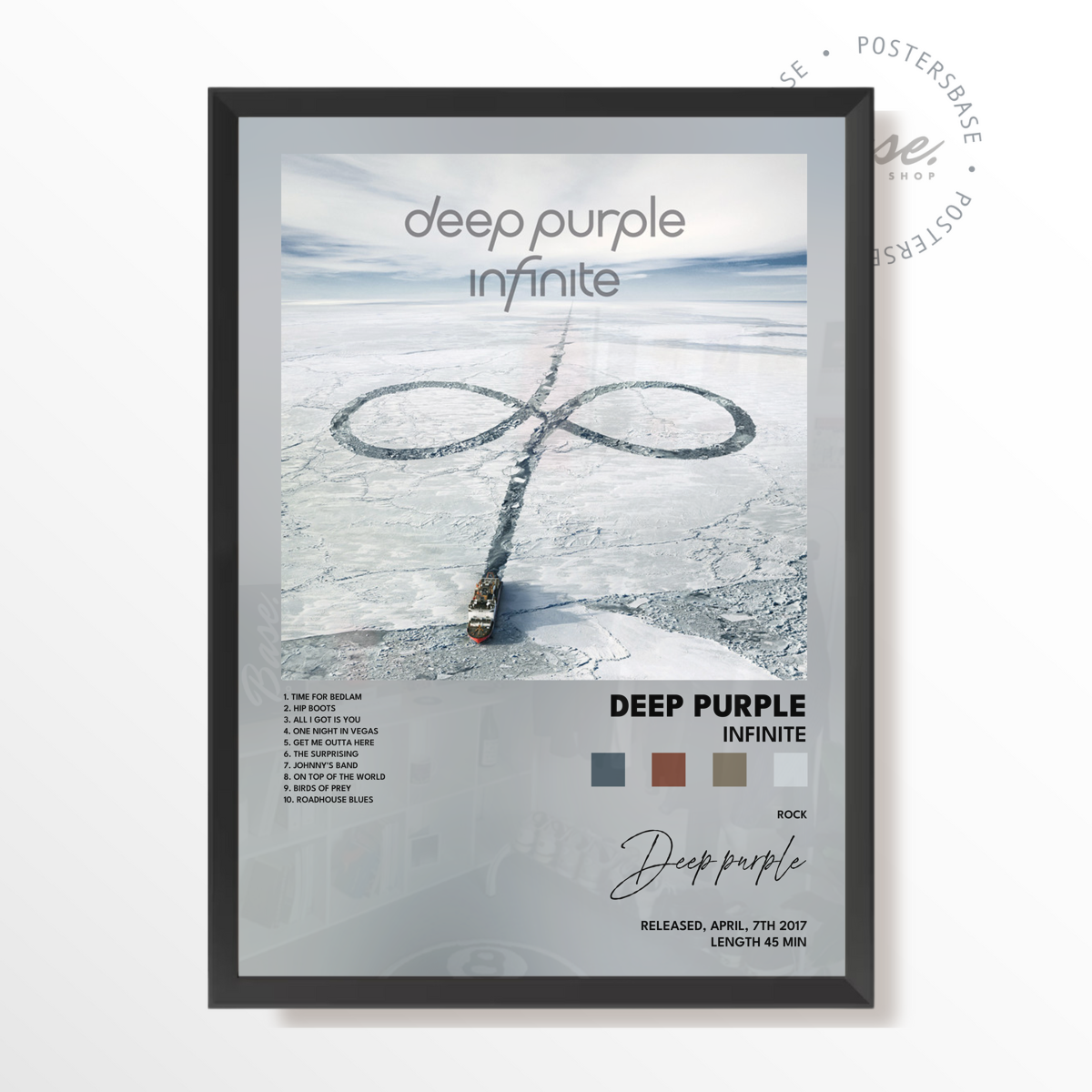 deep purple inFinite poster