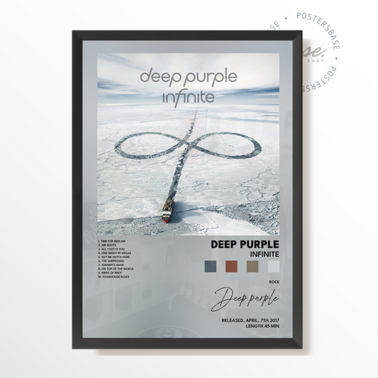 deep purple inFinite poster