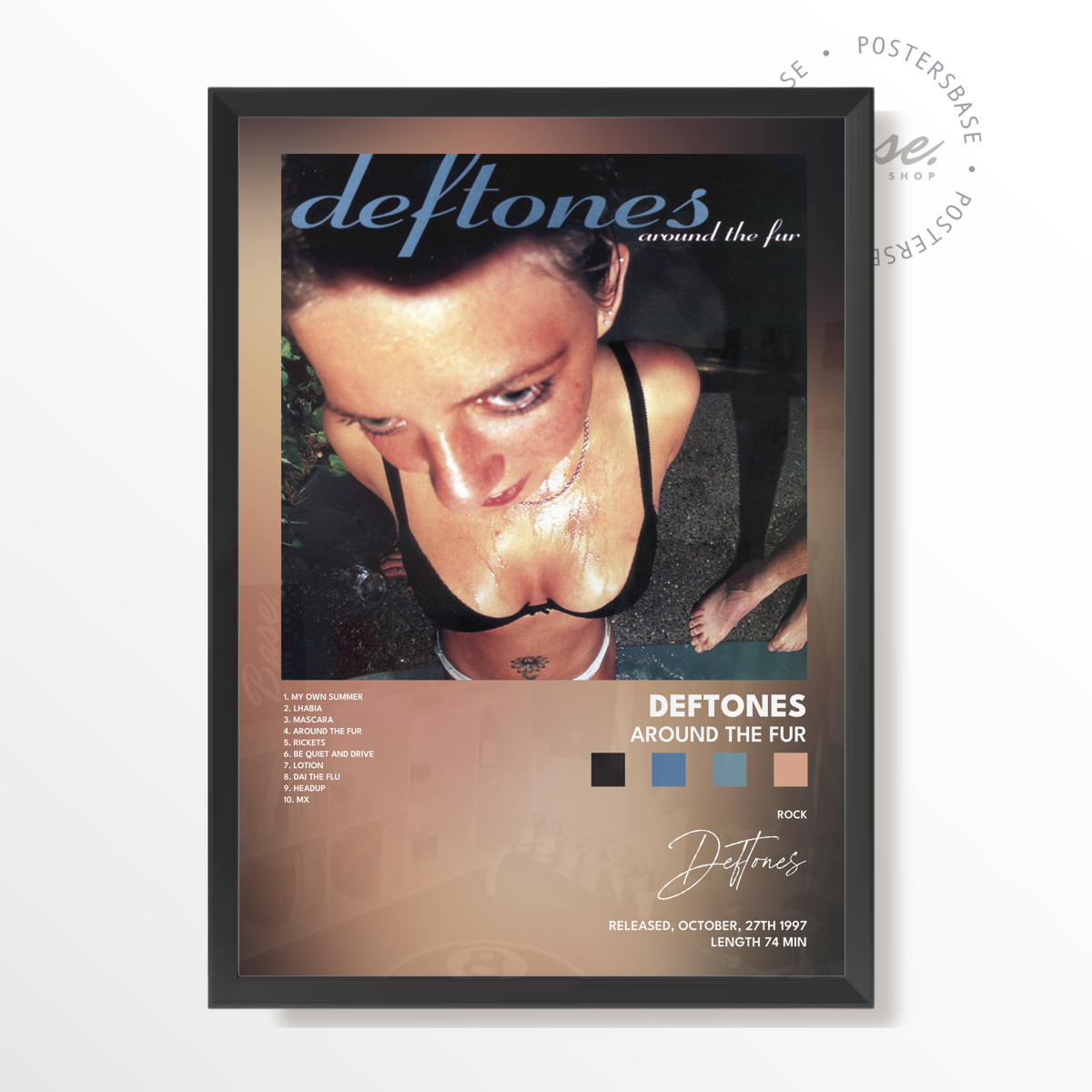 deftones Around the Fur poster