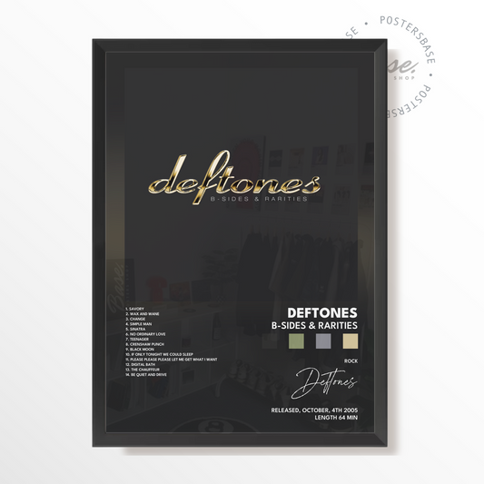 deftones B Sides  Rarities poster