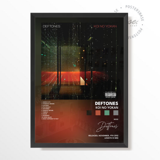 deftones Koi No Yokan poster