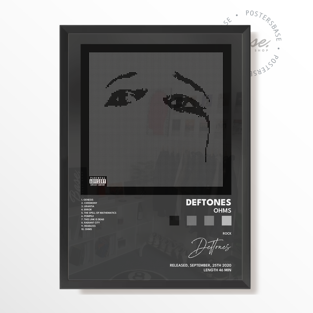 deftones Ohms poster