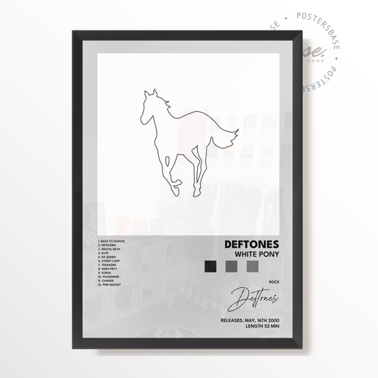 deftones White Pony poster