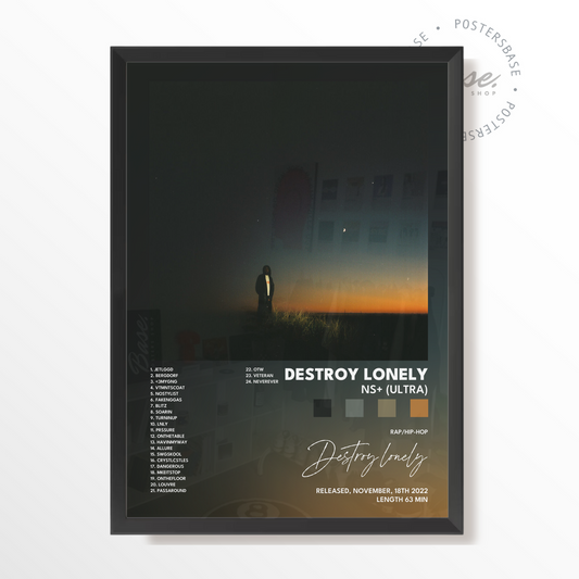 destroy lonely NS ULTRA poster