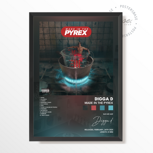 digga d Made In The Pyrex poster