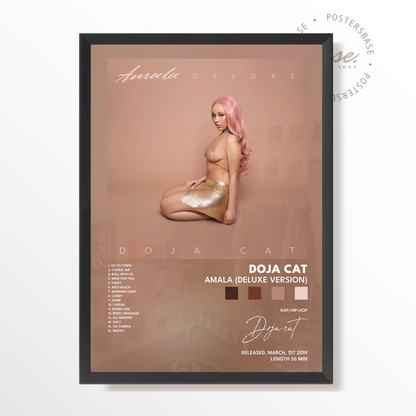doja cat Amala Deluxe Version poster