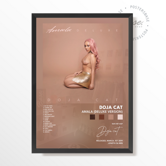 doja cat Amala Deluxe Version poster