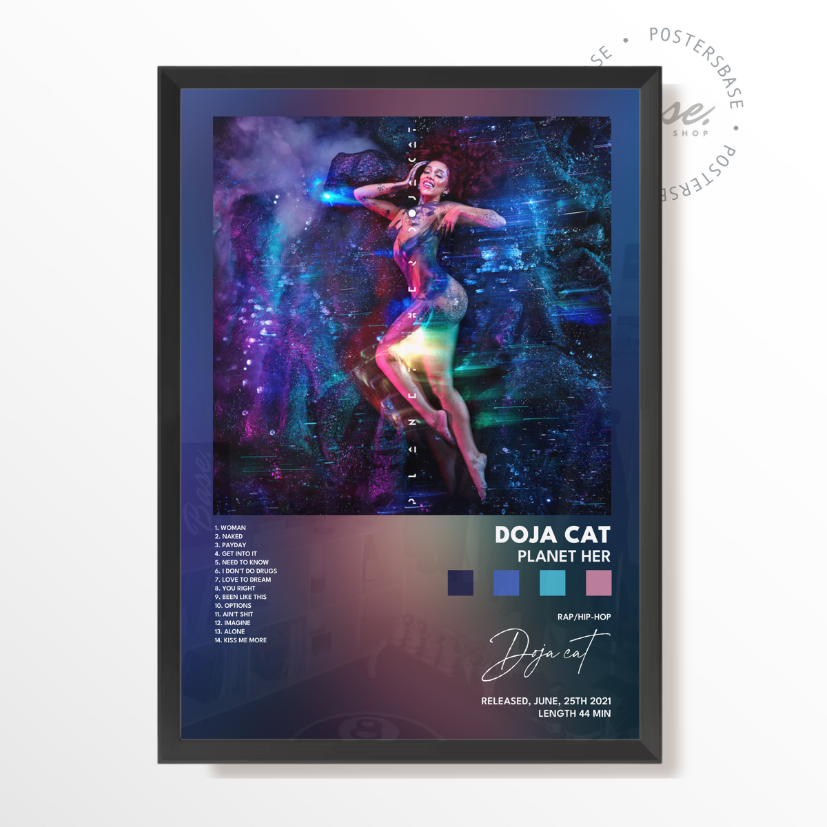 doja cat Planet Her poster