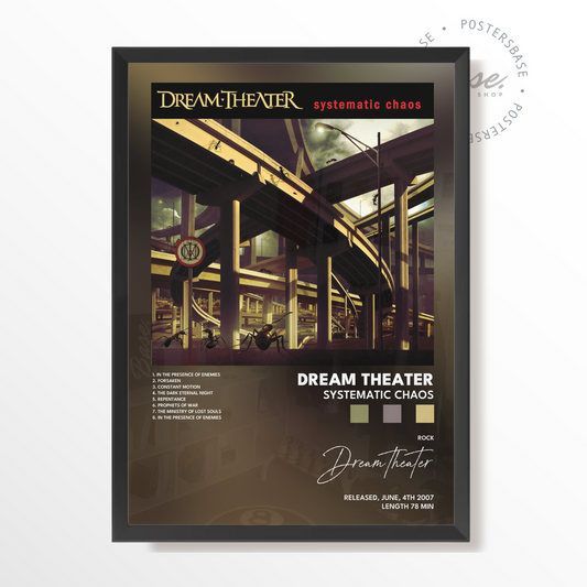 dream theater Systematic Chaos poster