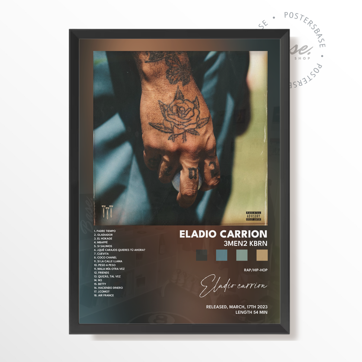 eladio carrion 3MEN2 KBRN poster