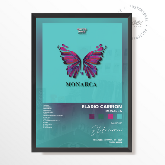 eladio carrion Monarca poster