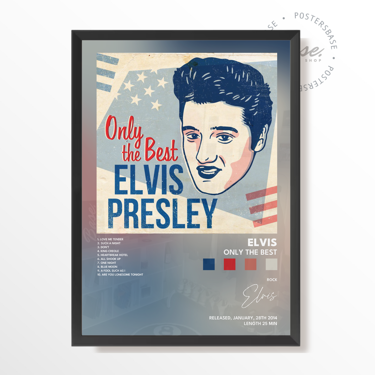 elvis Only The Best poster