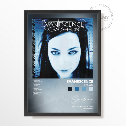 evanescence Fallen poster