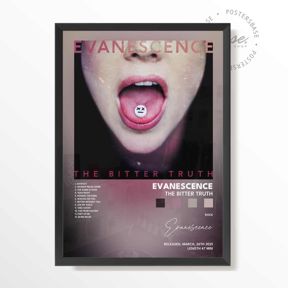 evanescence The Bitter Truth poster