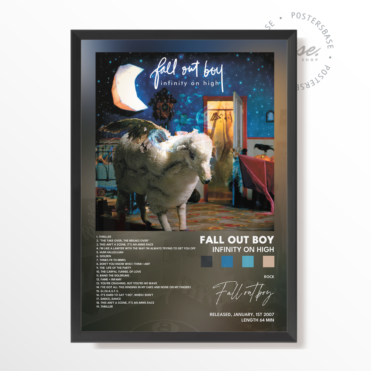 fall out boy Infinity On High poster