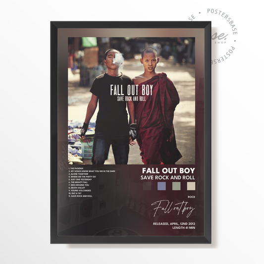 fall out boy Save Rock And Roll poster