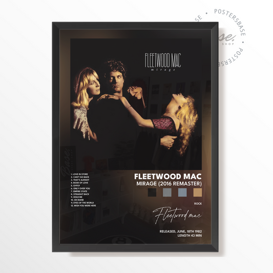 fleetwood mac Mirage 2016 Remaster poster