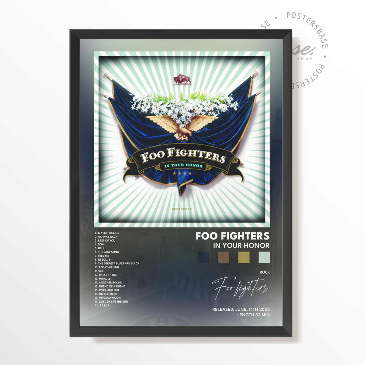 foo fighters In Your Honor poster