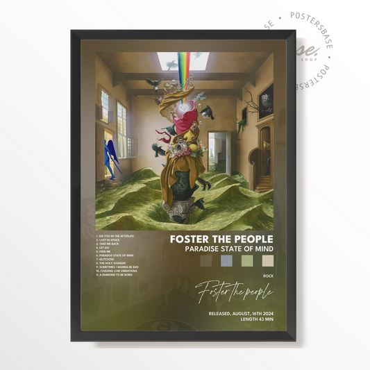 foster the people Paradise State of Mind poster