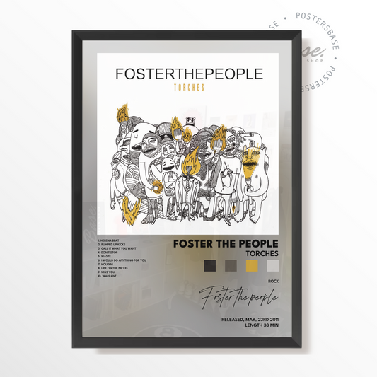 foster the people Torches poster