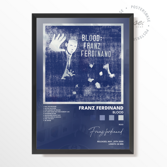 franz ferdinand Blood poster