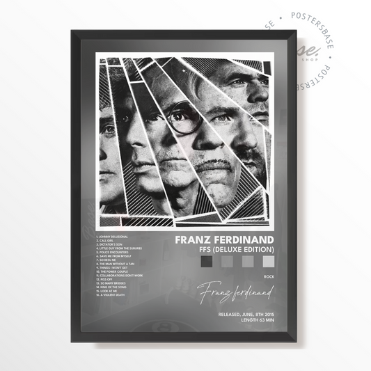 franz ferdinand FFS Deluxe Edition poster