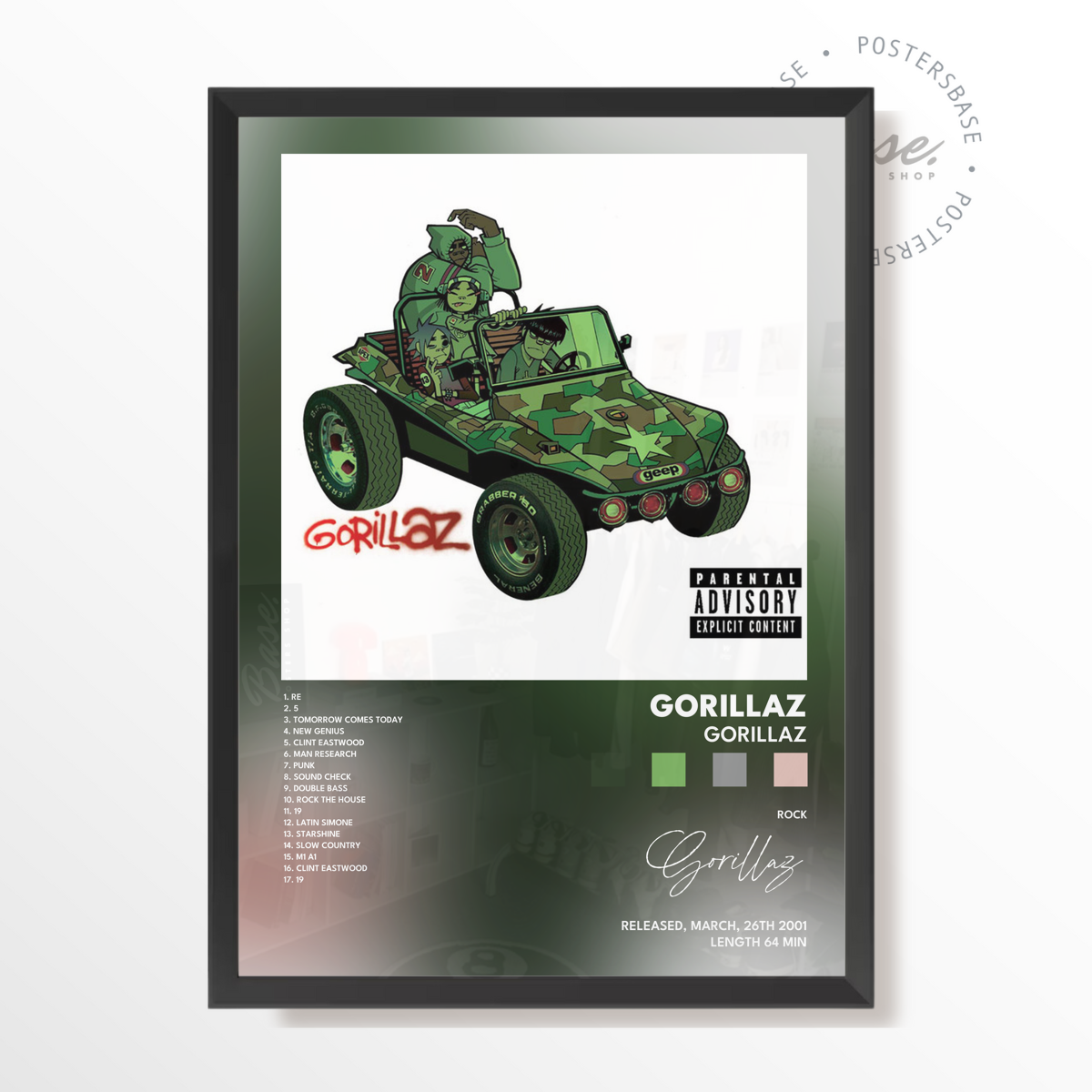 gorillaz Gorillaz poster