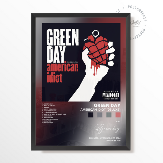 green day American Idiot Deluxe poster