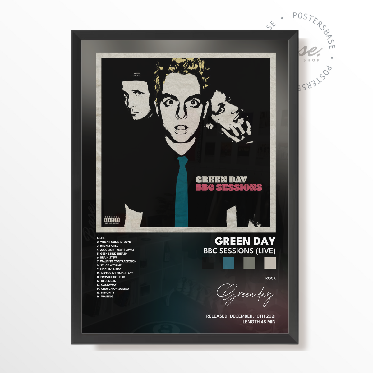 green day BBC Sessions Live poster