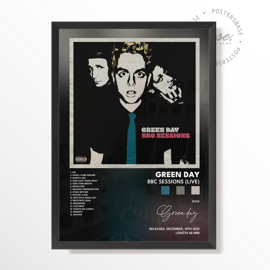 green day BBC Sessions Live poster