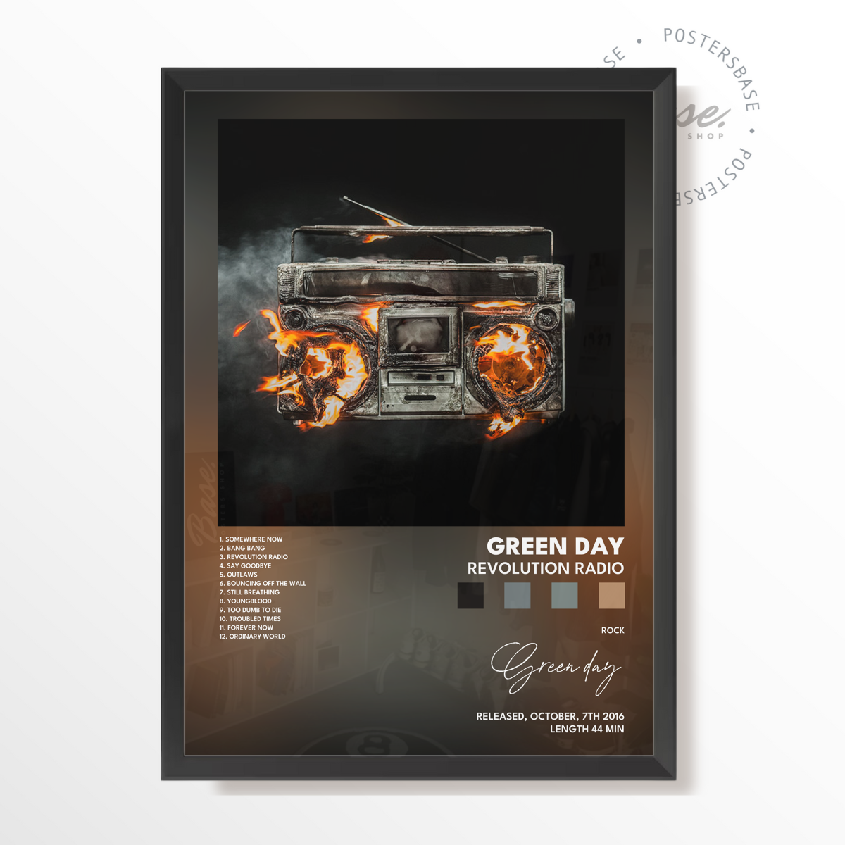 green day Revolution Radio poster