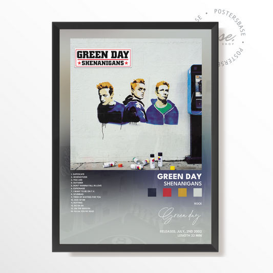 green day Shenanigans poster