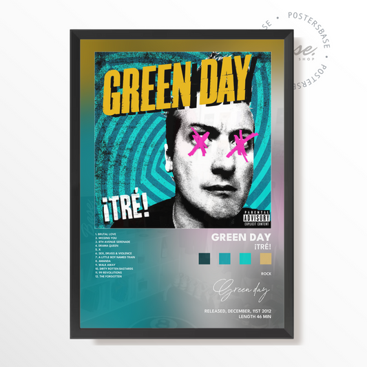 green day TRÉ poster