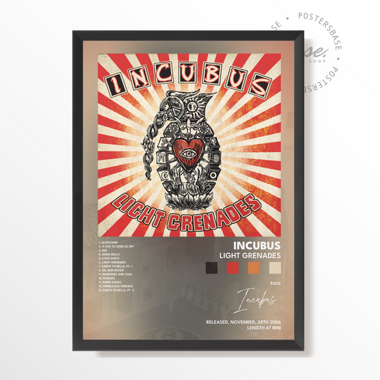 incubus Light Grenades poster