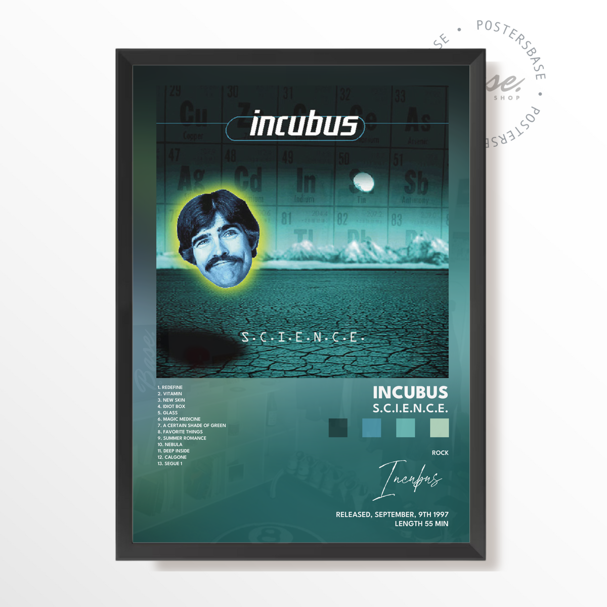 incubus SCIENCE poster