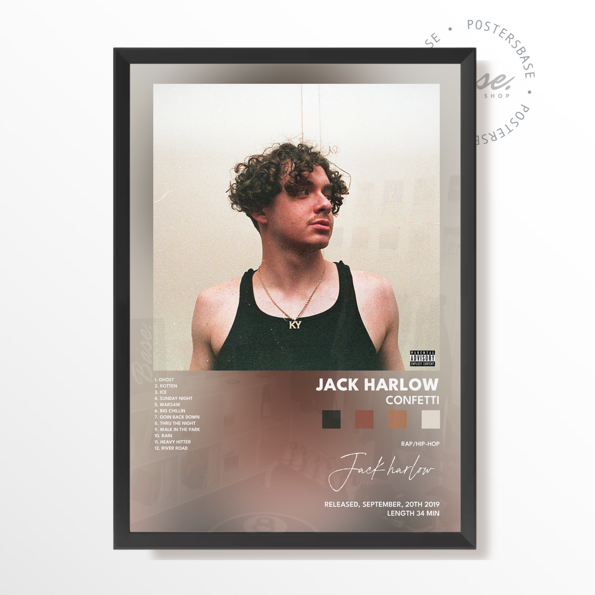 jack harlow Confetti poster