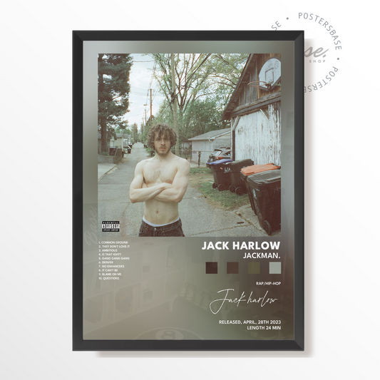 jack harlow Jackman poster