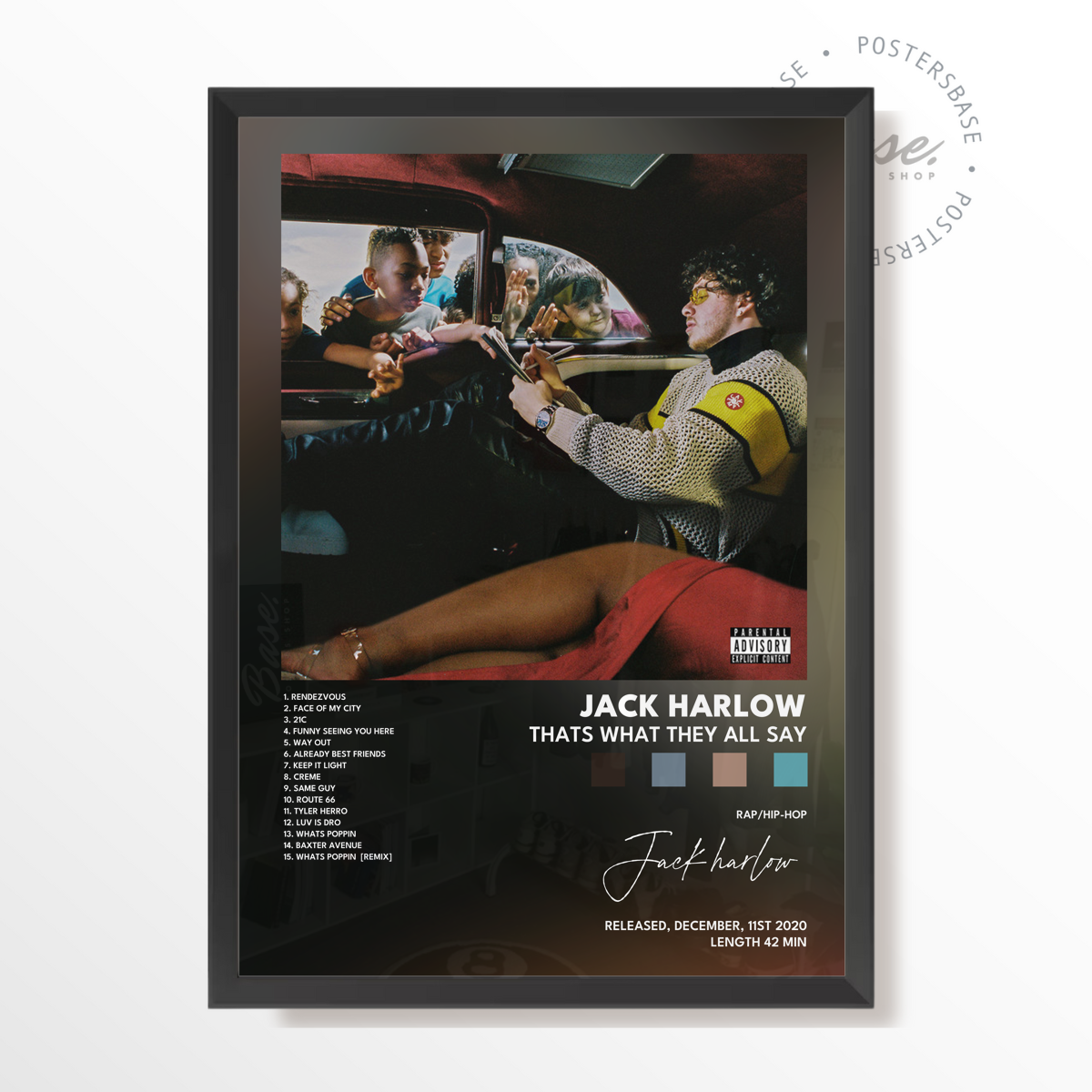 jack harlow Thats What They All Say poster