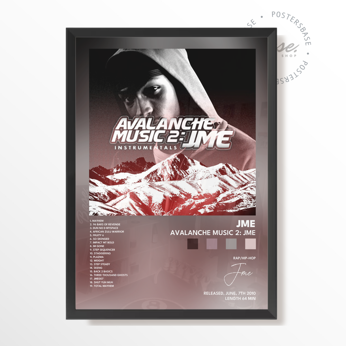 jme Avalanche Music 2 JME poster