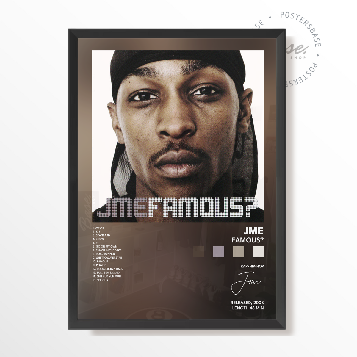 jme Famous poster