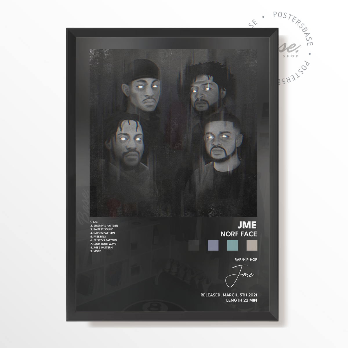 jme Norf Face poster