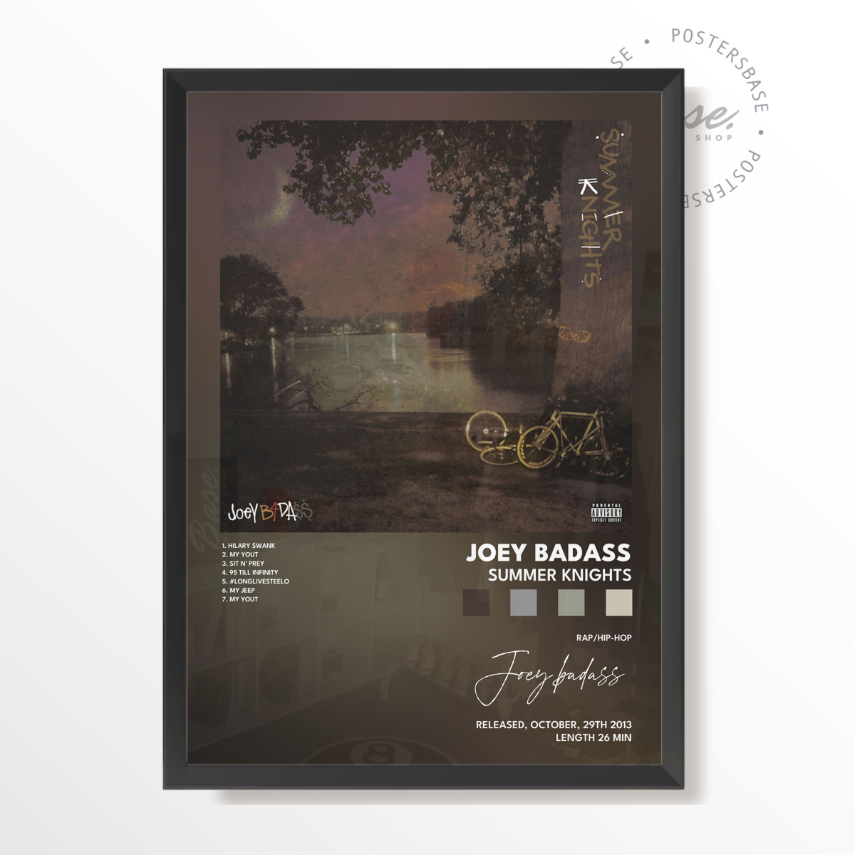 joey badass Summer Knights poster