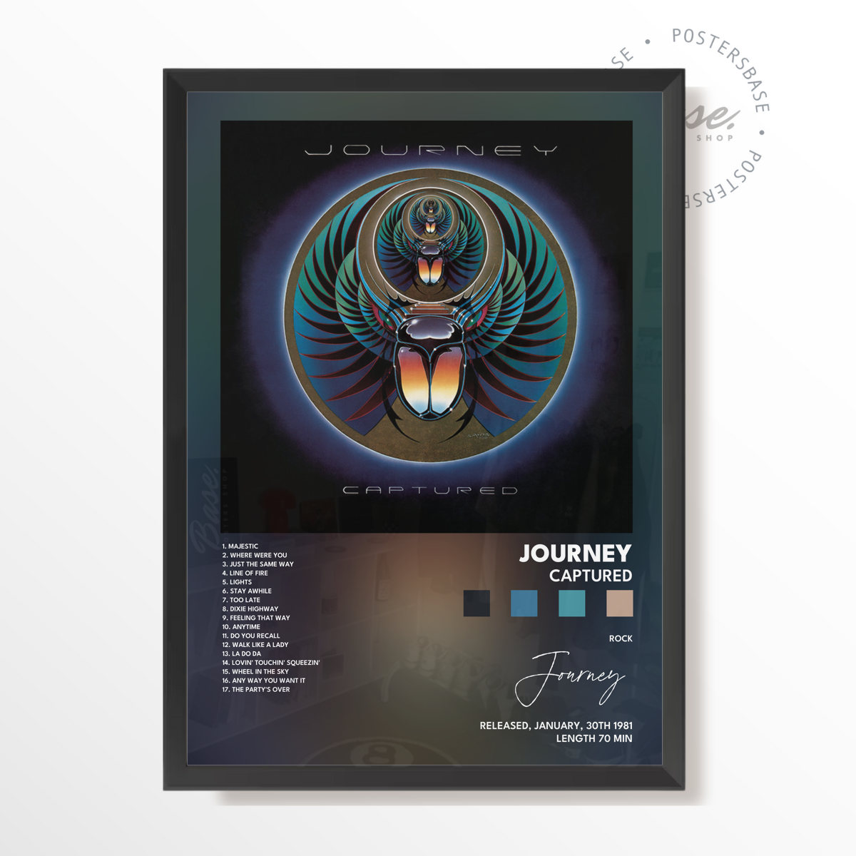 journey Captured poster