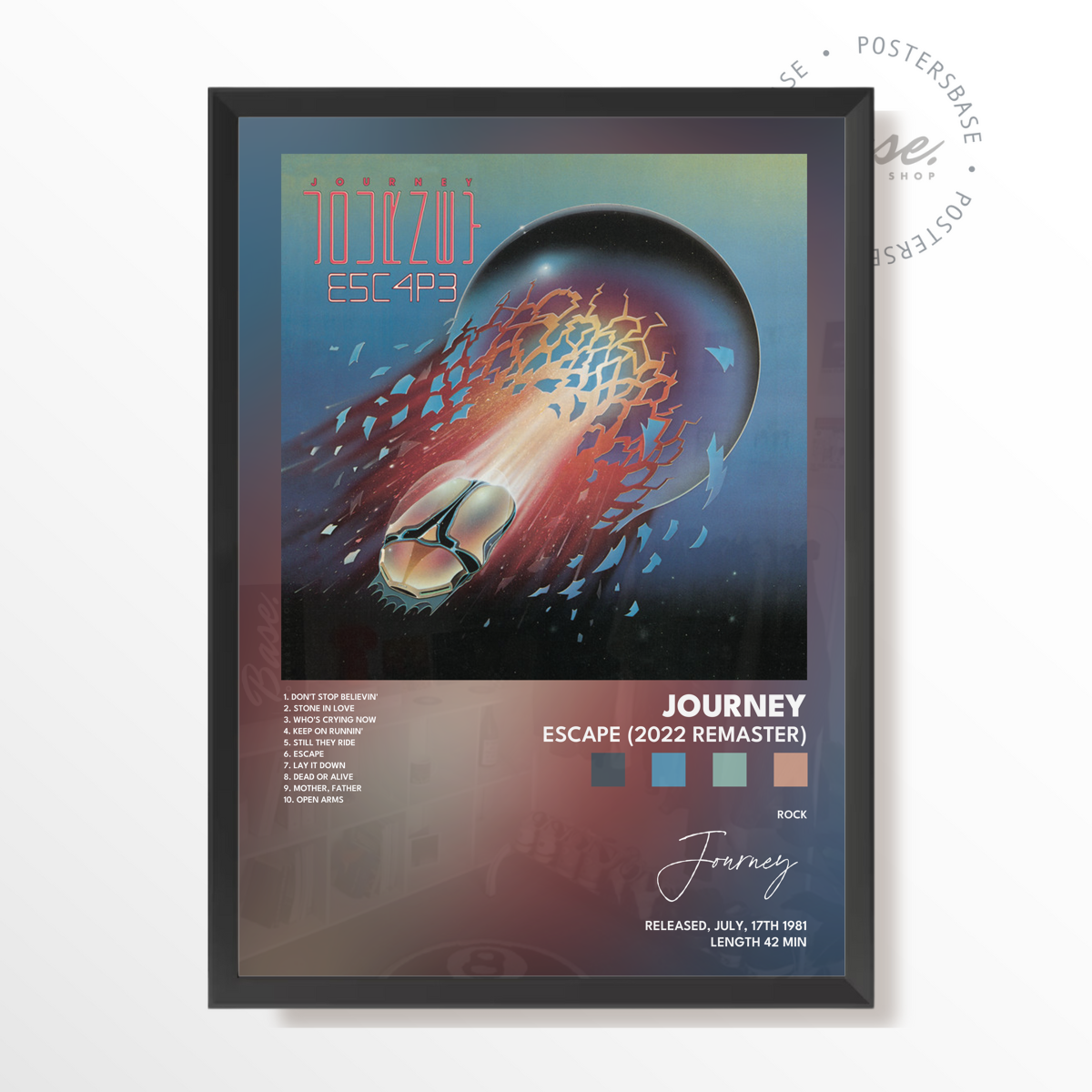 journey Escape 2022 Remaster poster