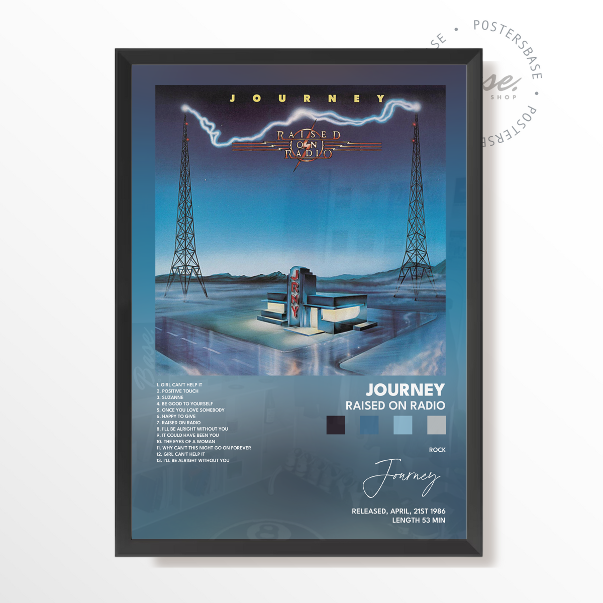 journey Raised On Radio poster