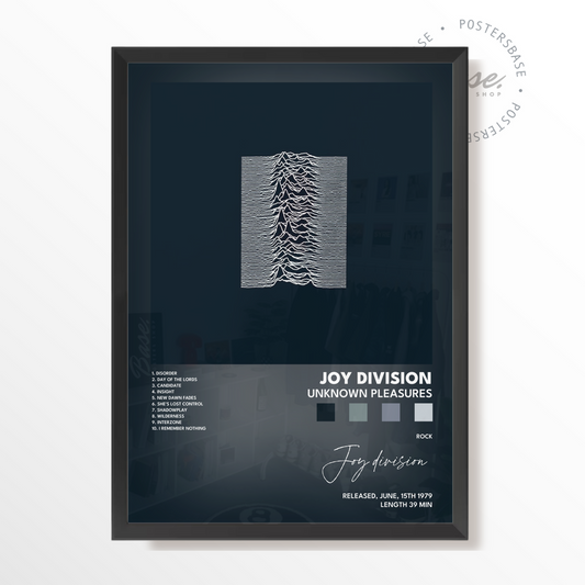 joy division Unknown Pleasures poster