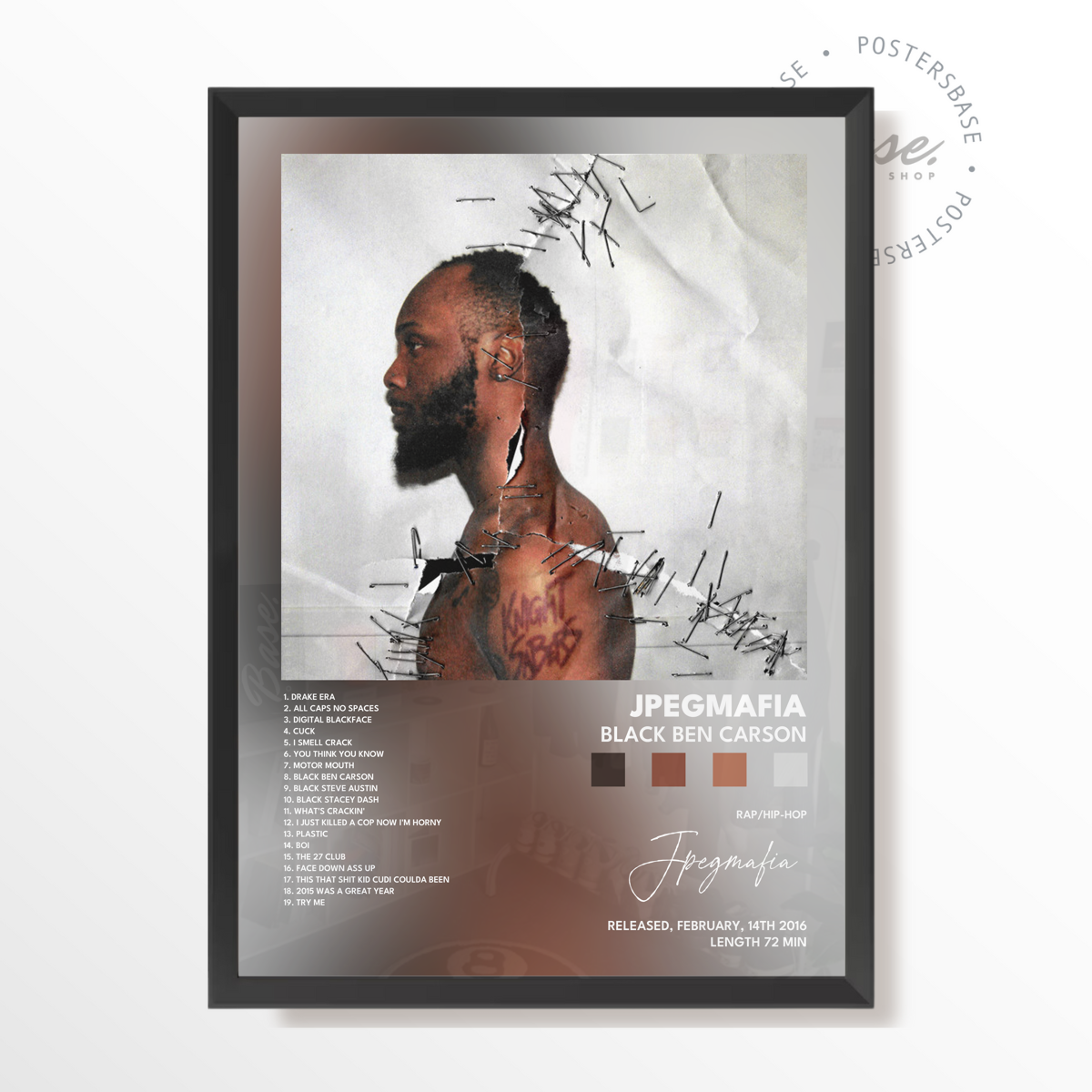 jpegmafia Black Ben Carson poster